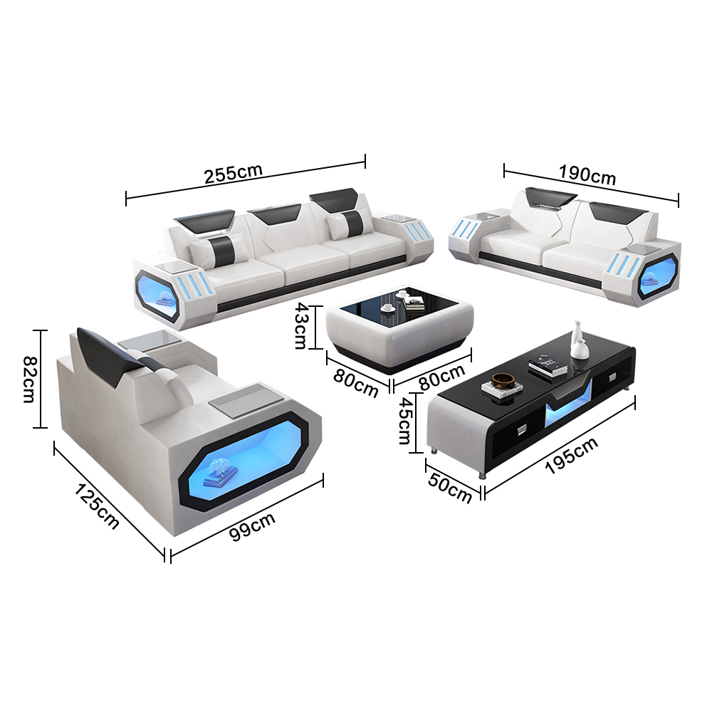 Canapé LED