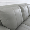 Canapé de salon Leisure en cuir gris