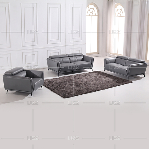 Sofa sectionnel classique en cuir de loisirs