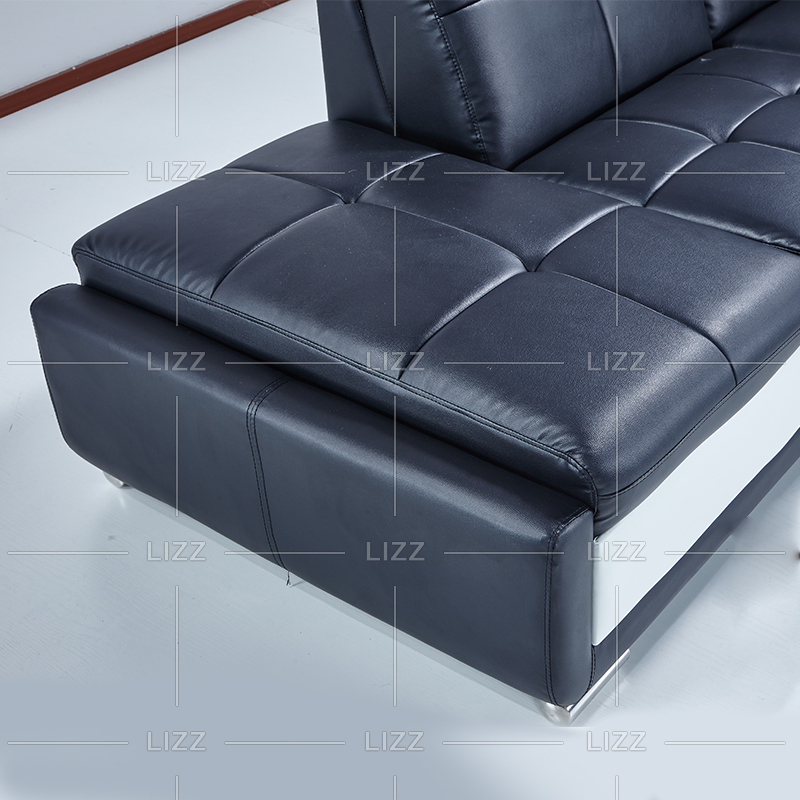 Ensemble de meubles canapé en cuir de haute qualité d'angle