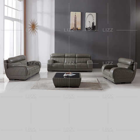 Sofa sectionnel moderne 1 place en cuir