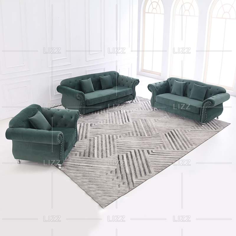 Canapé moderne en tissu de toile de meubles