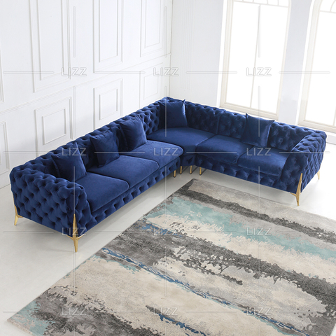 Canapé contemporain en tissu à fleurs avec accoudoirs